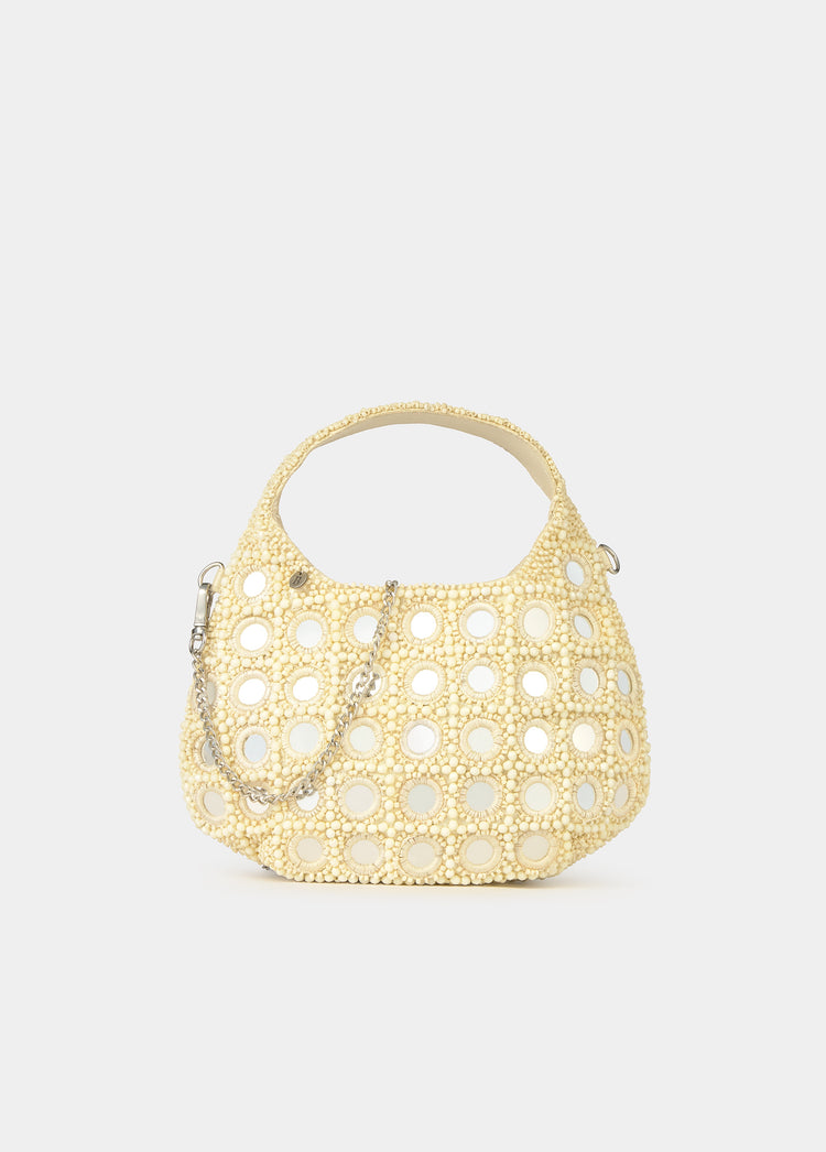 Small beads and mirror bag