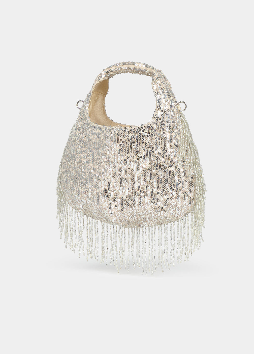 Sequin chain bag