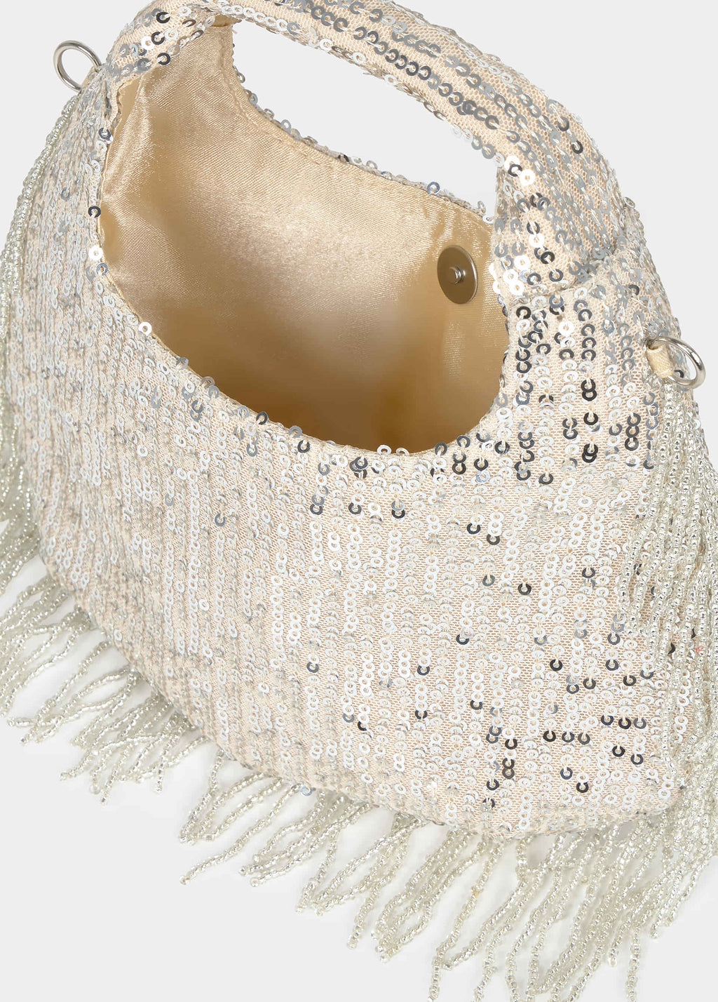 Sequin chain bag