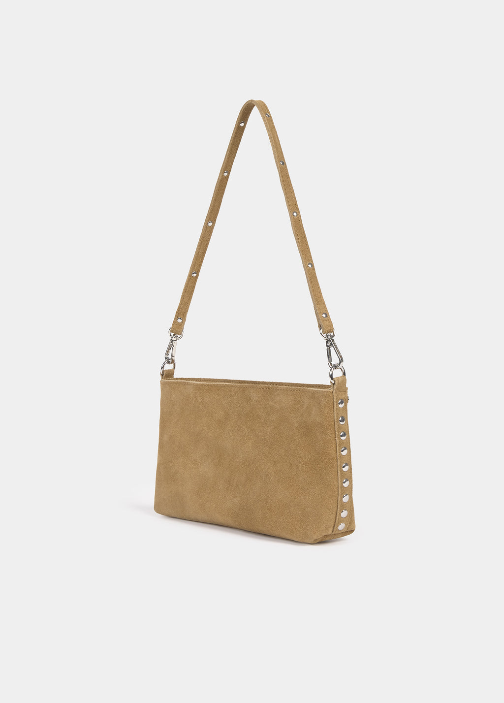 Leather studded bag
