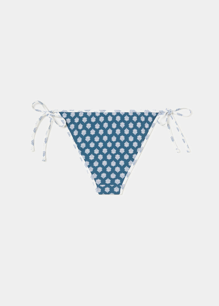 Reversible printed tied panties