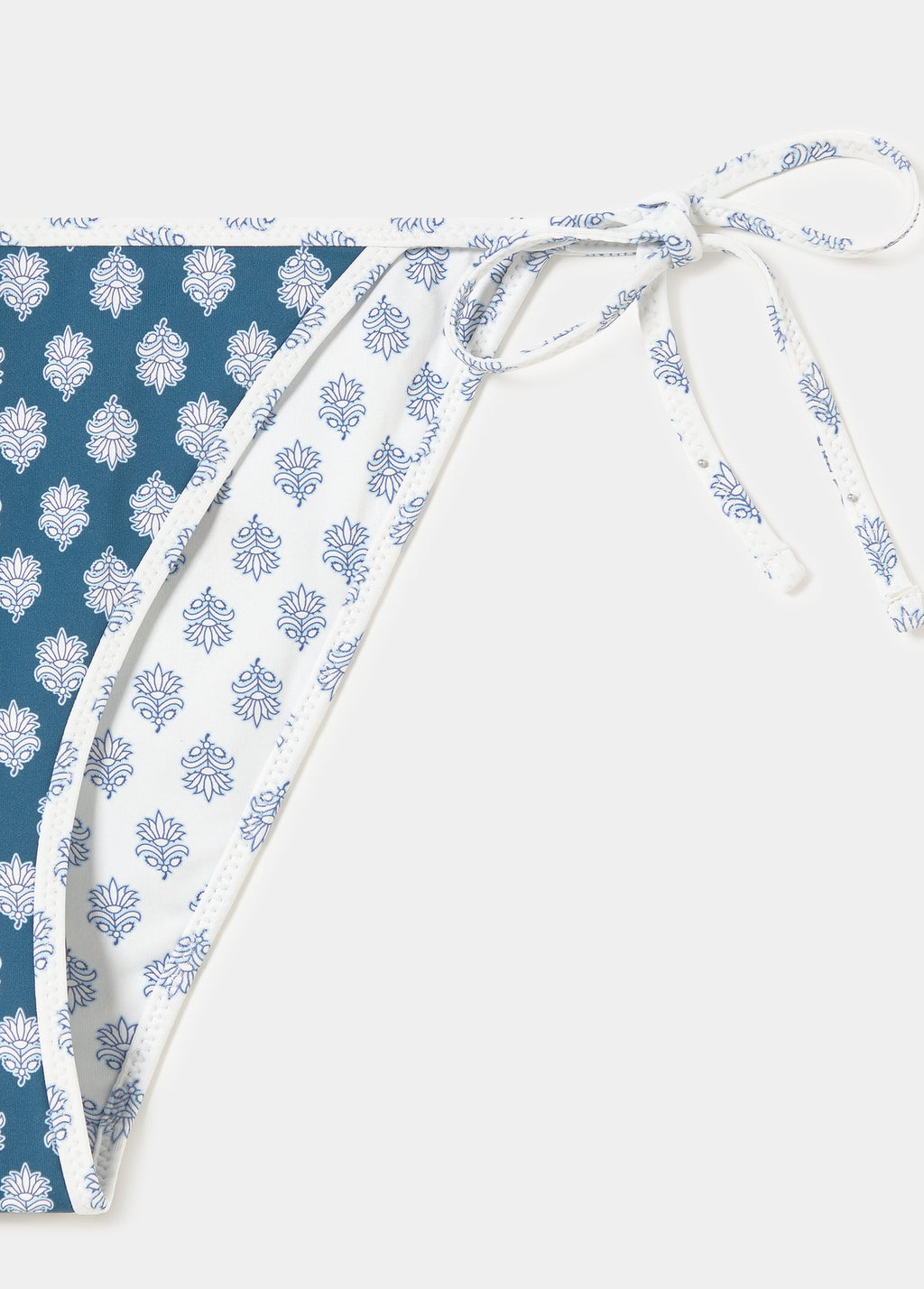 Culotte nouée réversible imprimée