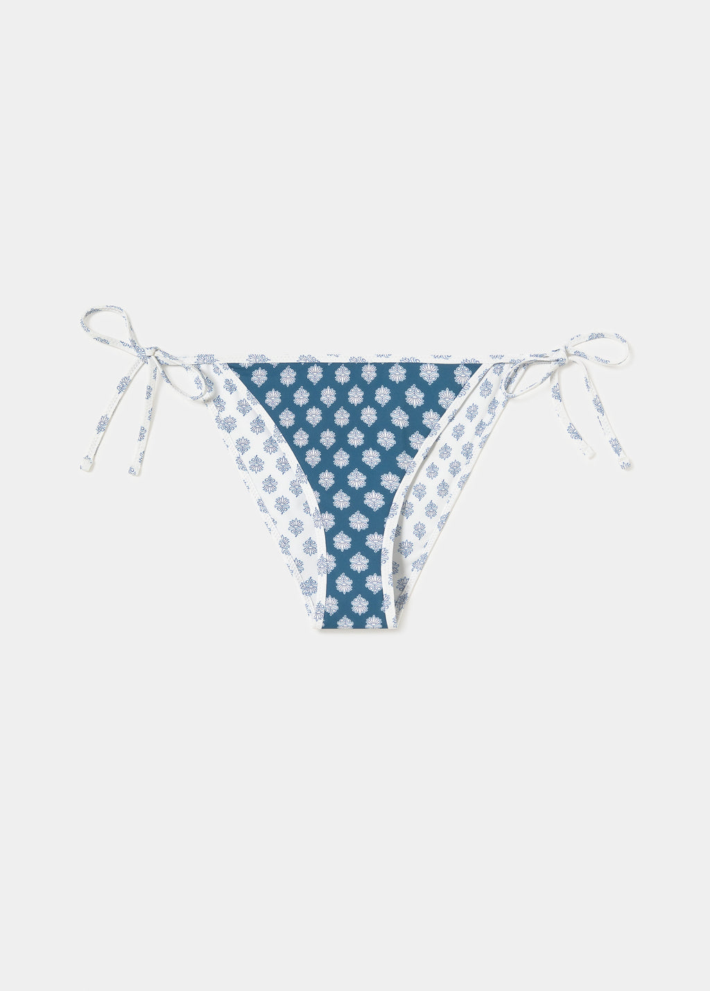 Culotte nouée réversible imprimée