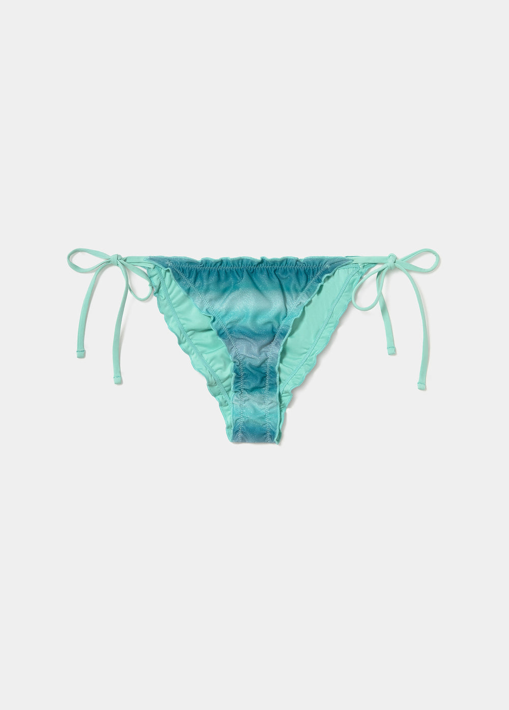Slip degradé con lacci