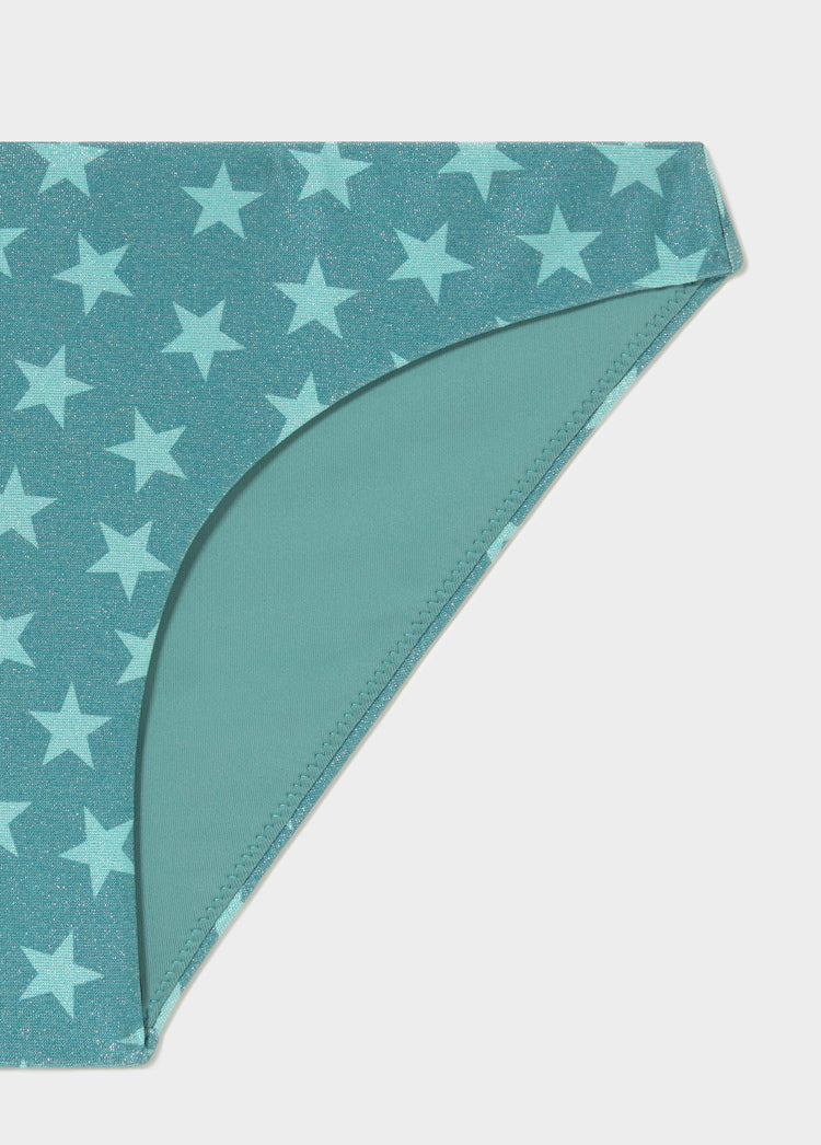 Metallic thread star briefs