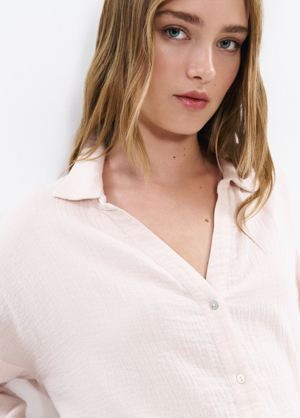 Camisa pico dobletela