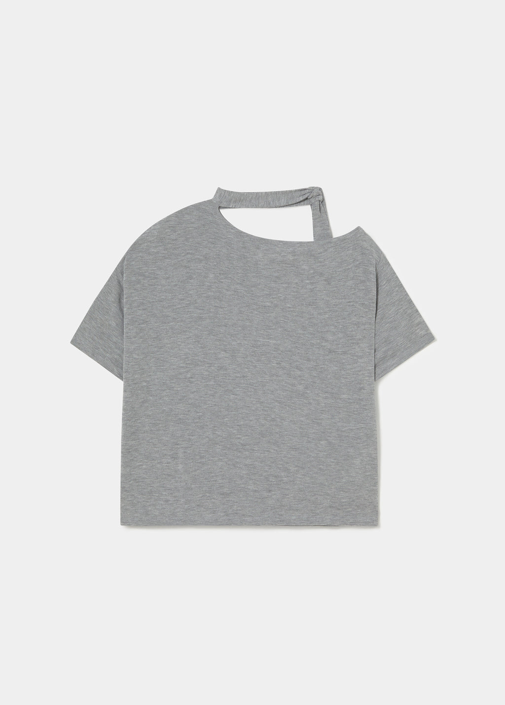 Camiseta asimétrica bufanda