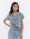 T-shirt met knopen