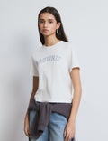 Glitter logo t-shirt