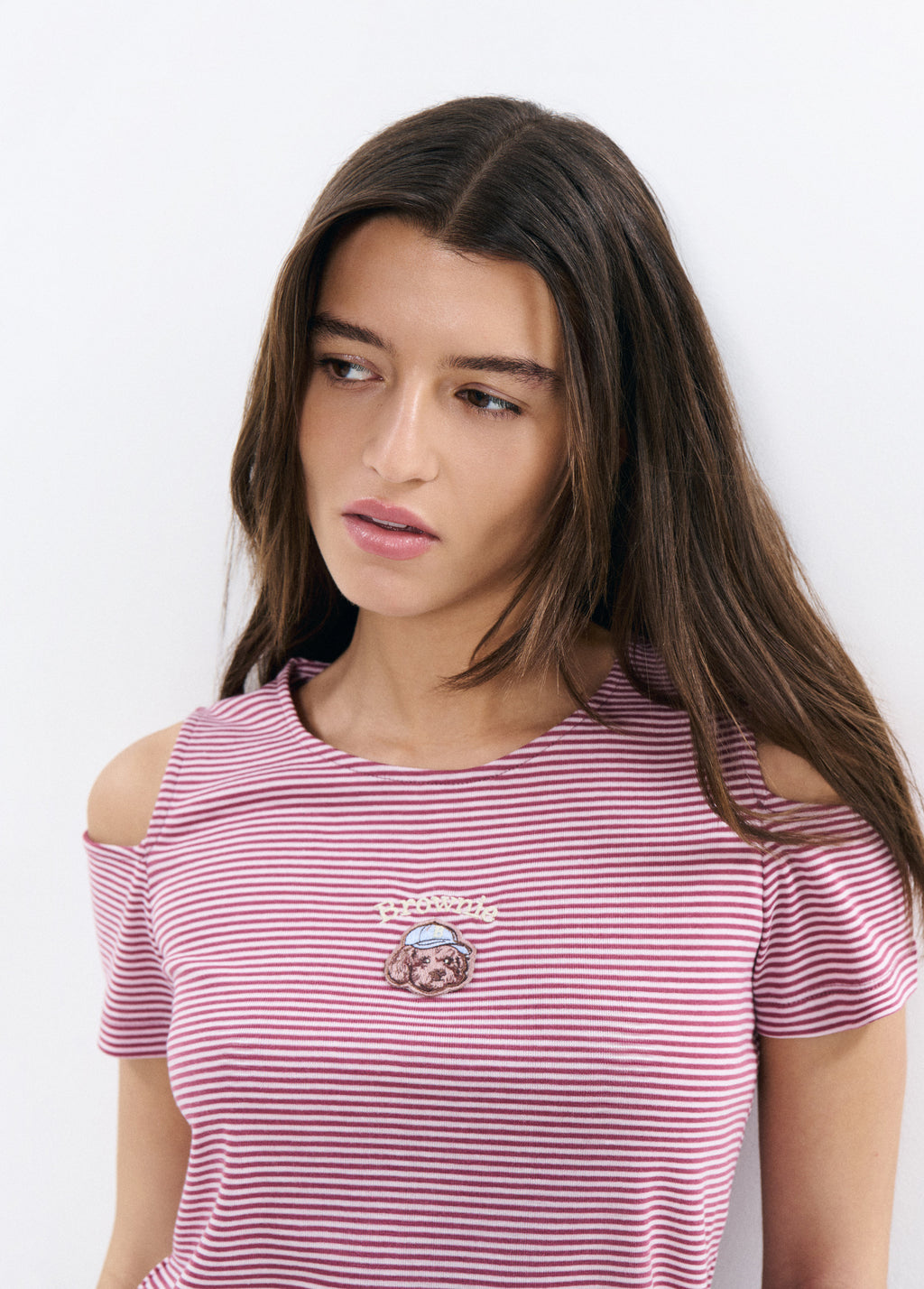 Cut-out dog t-shirt