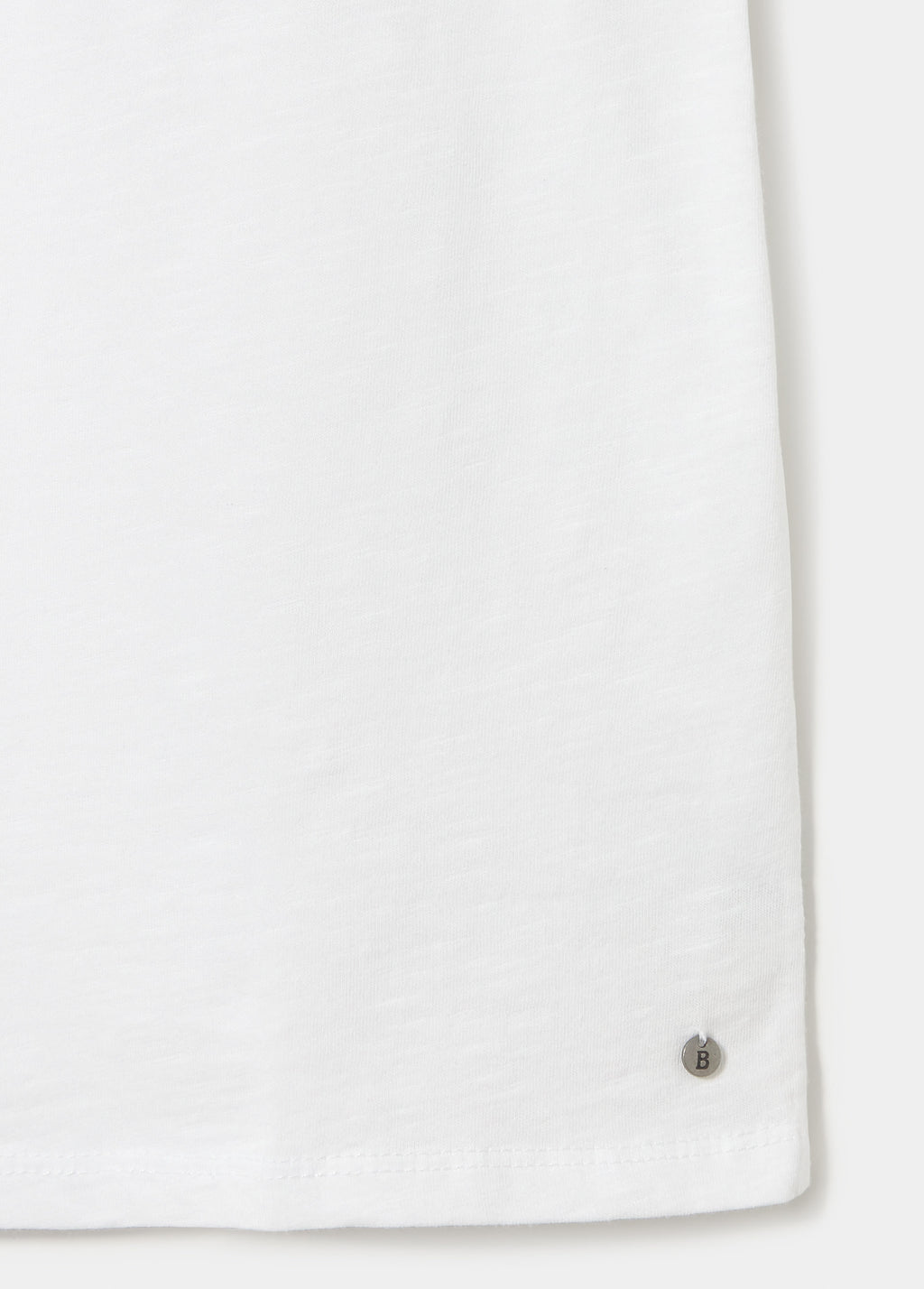 Katoenen T-shirt met knopen