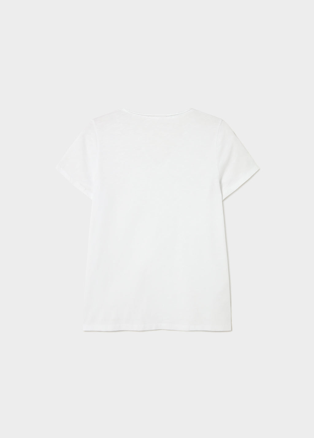 Katoenen T-shirt met knopen