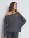 Long sleeve T-shirt with studs
