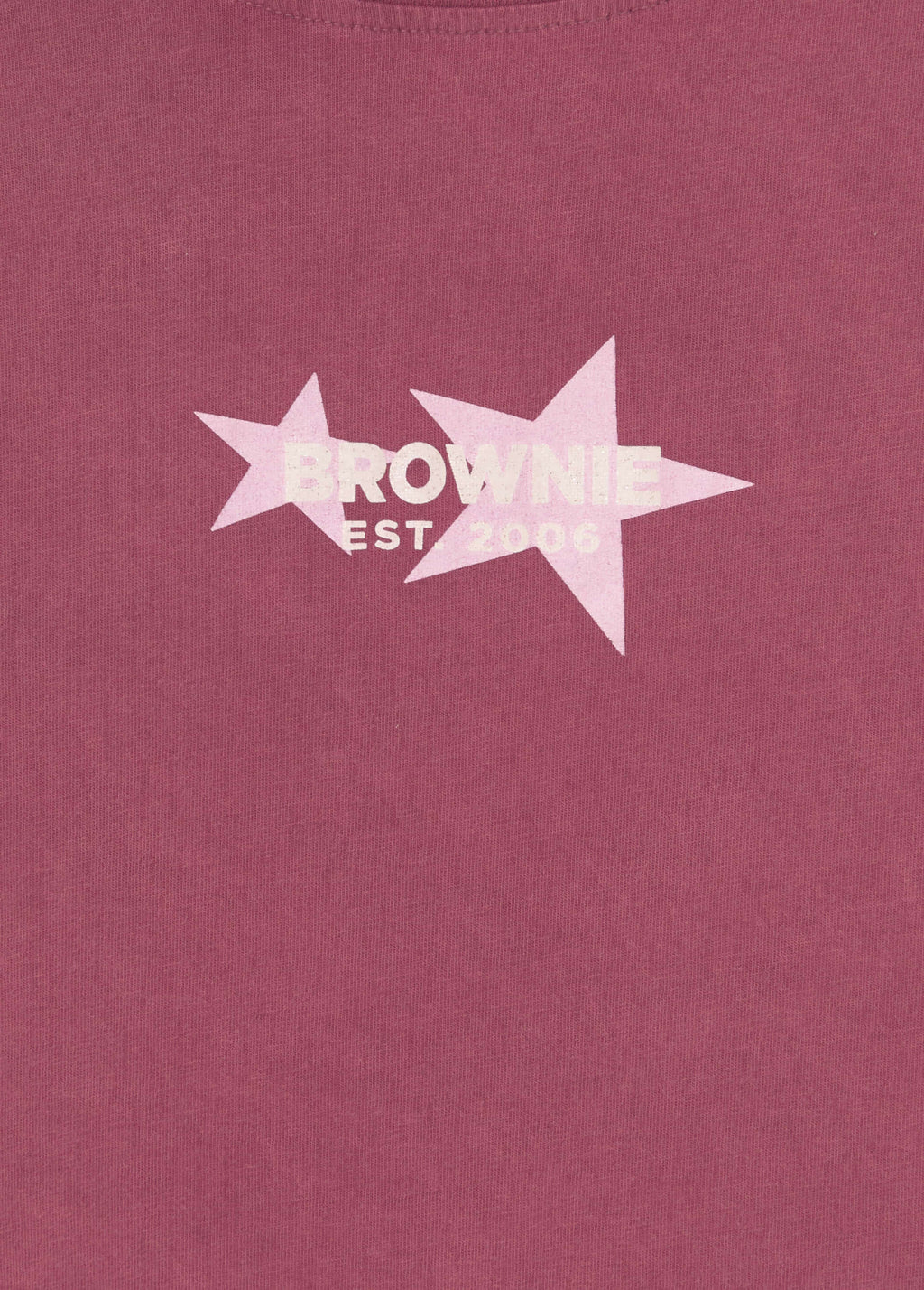 Camiseta print estrellas espalda