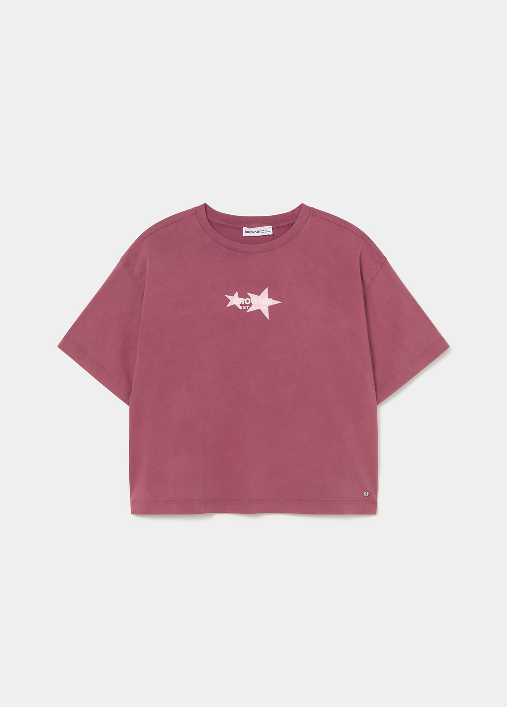 Camiseta print estrellas espalda
