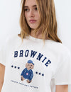 Puppy print t-shirt