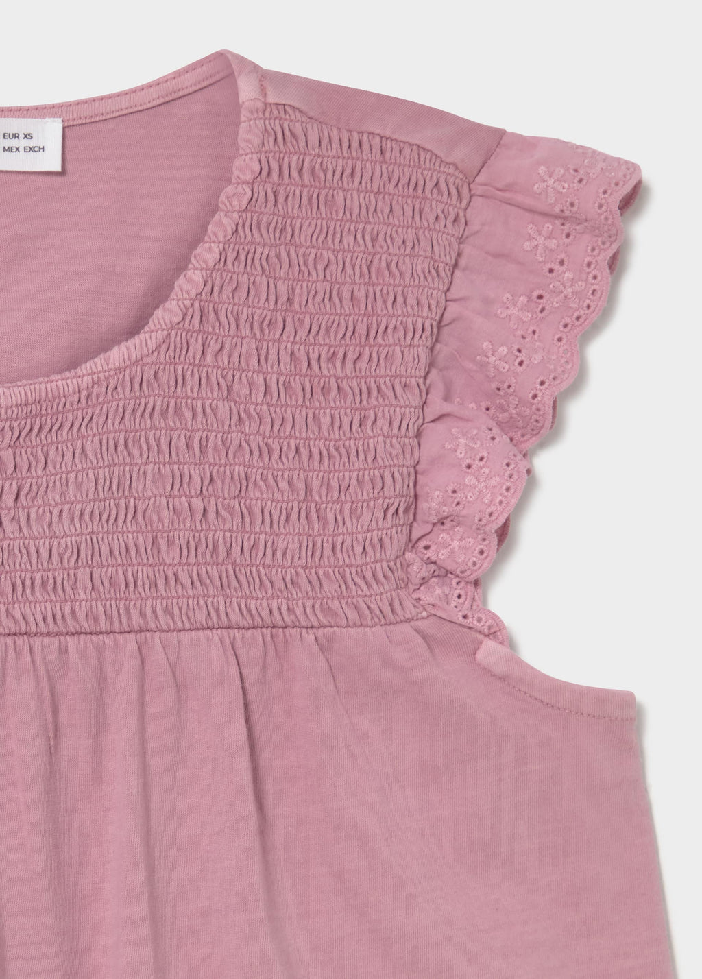 T-shirt smock brodé