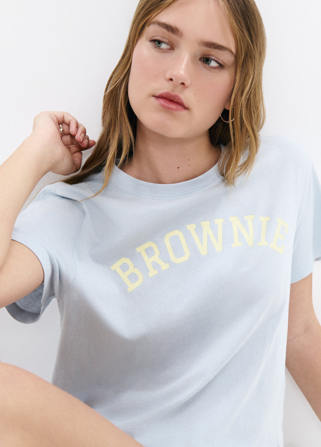 T-shirt texte Brownie