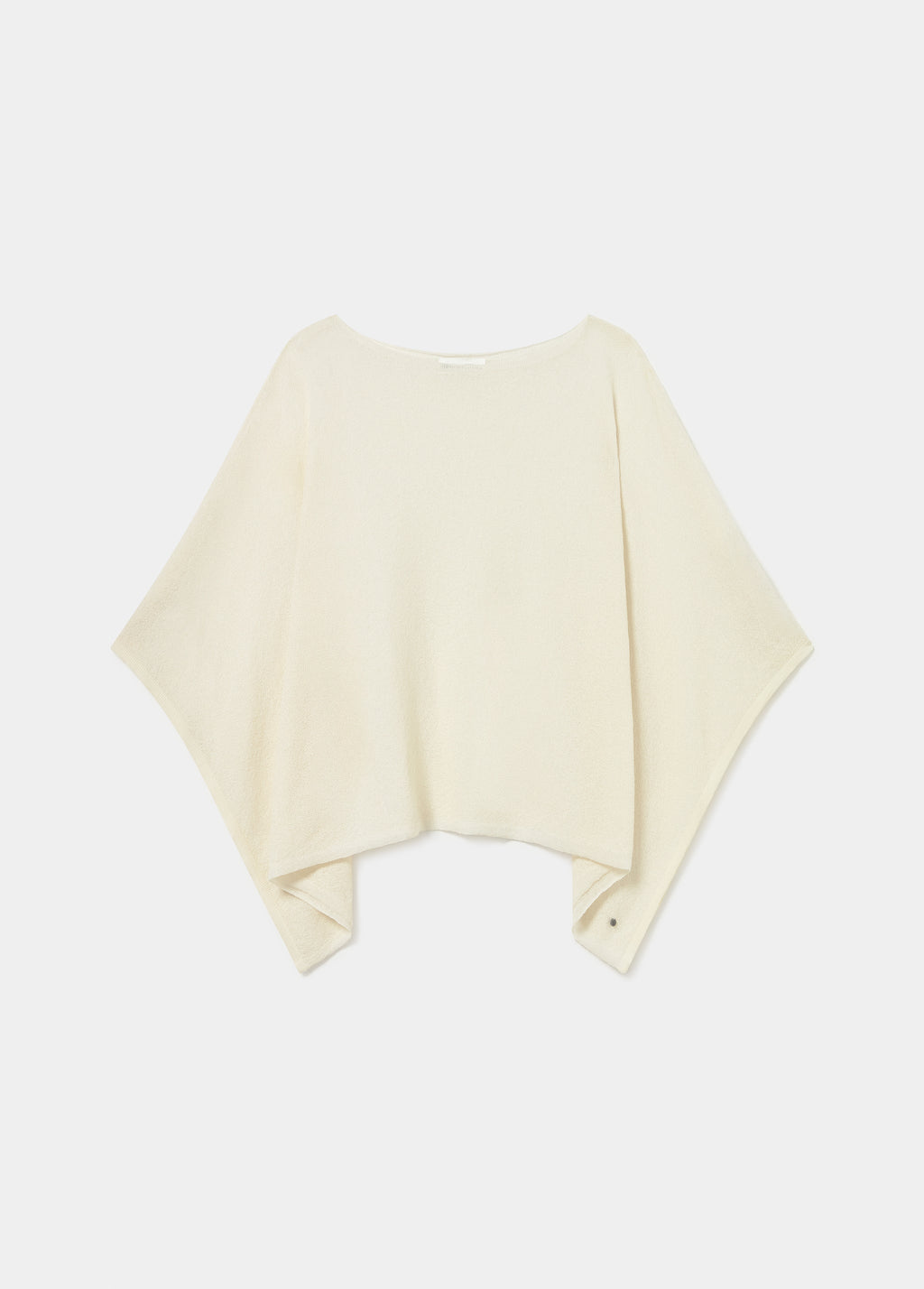 Fine knit cape