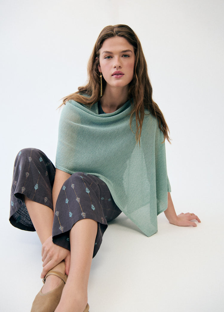 Sequin cape