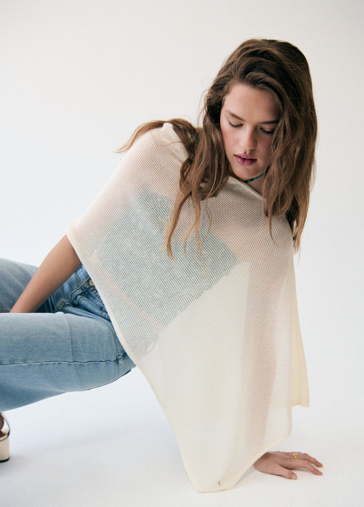 Sequin cape