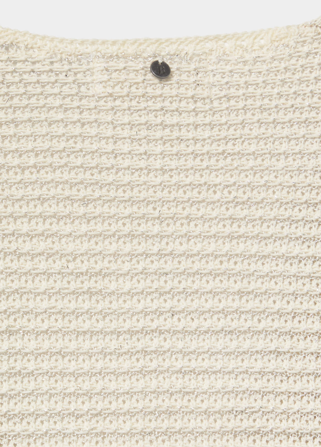 Crossed knit jacket