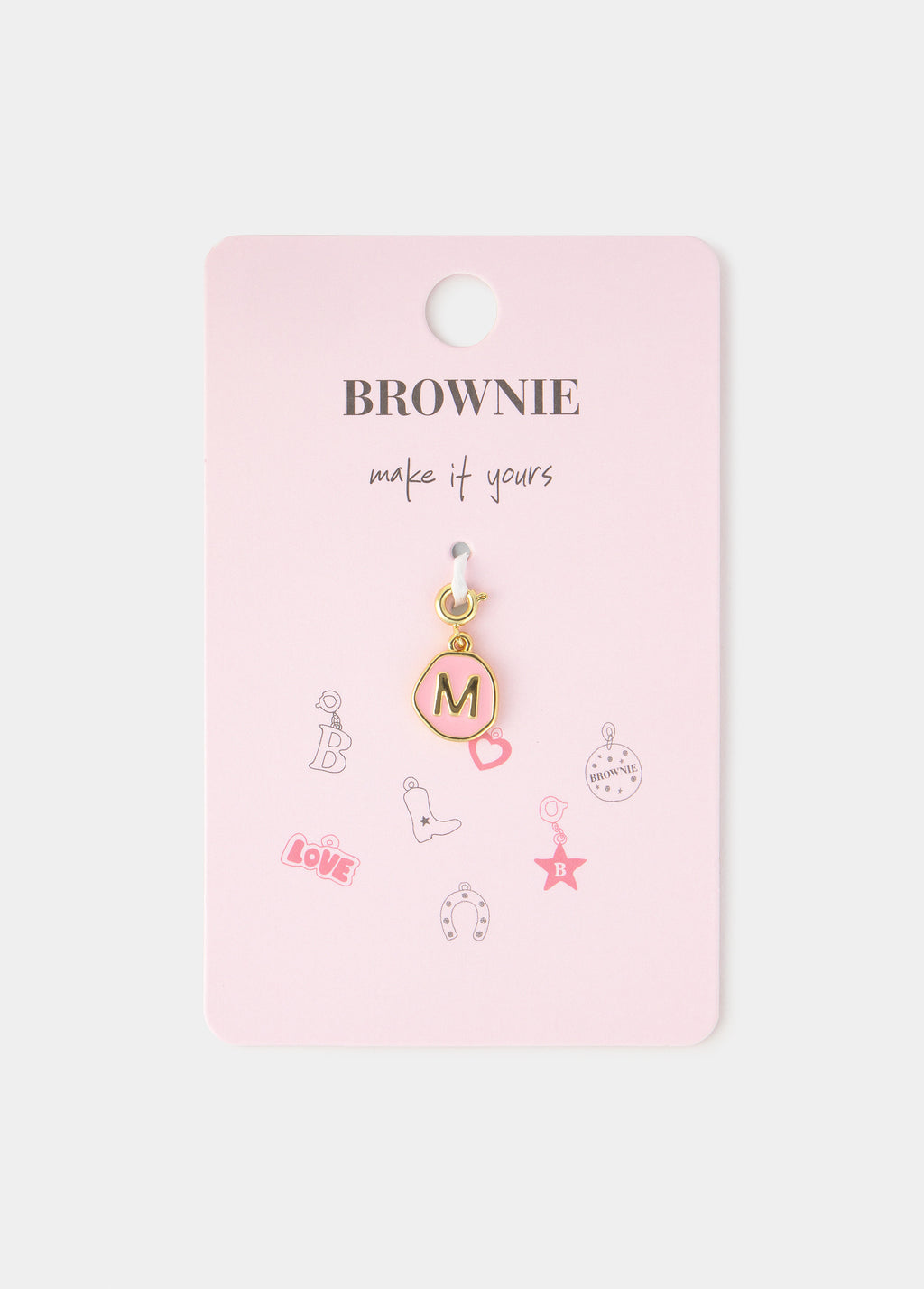 Charm mit Anfangsbuchstabe M  