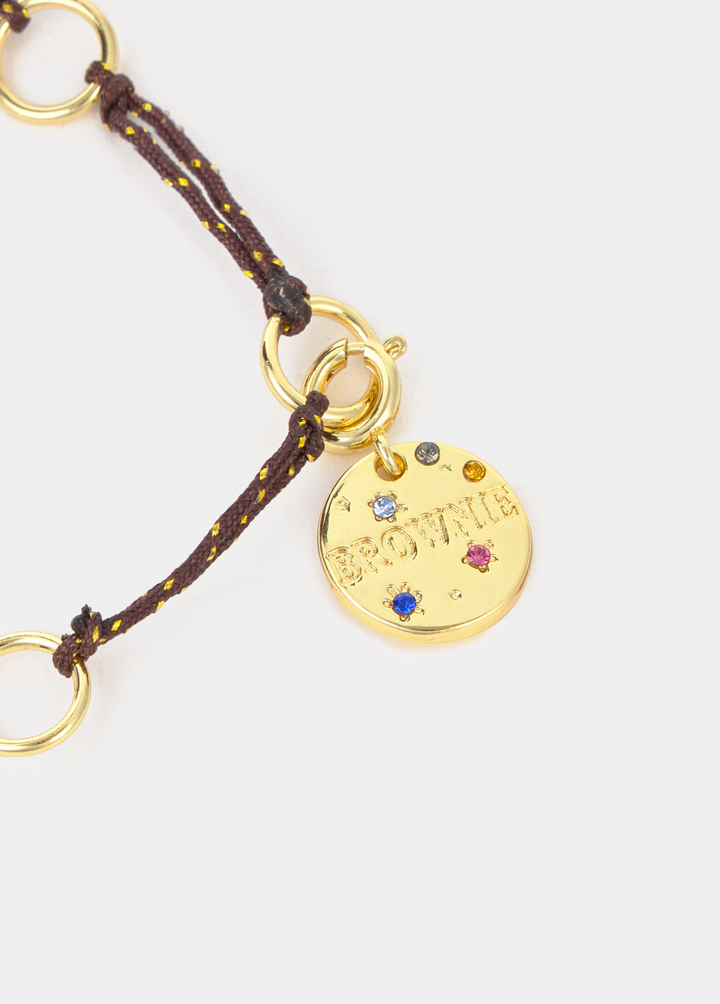 Brownie medal charm