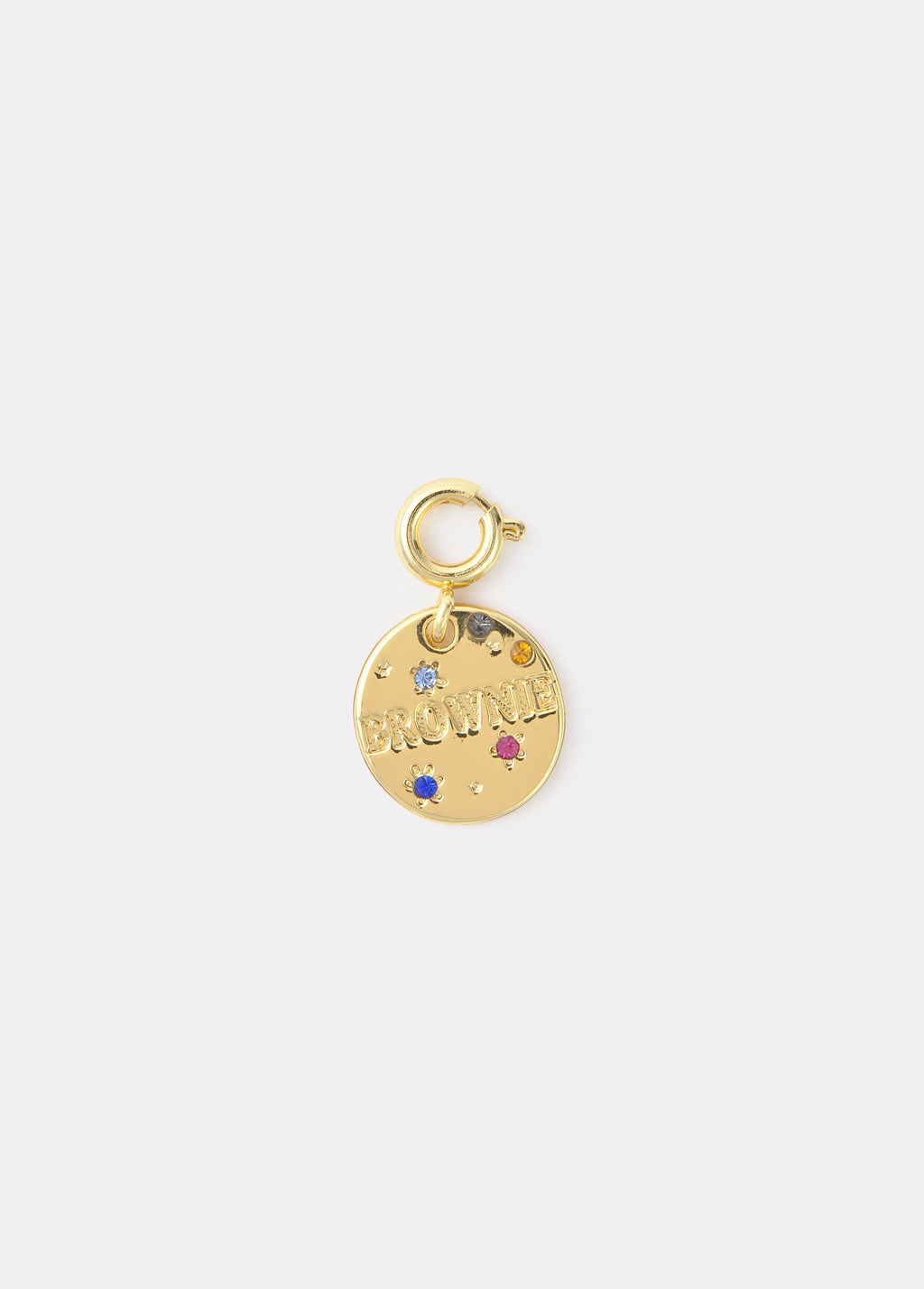 Brownie medal charm