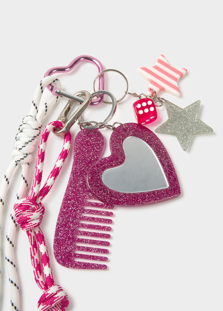 Charm peigne et miroir