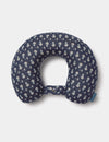 Indigo printed cervical cushion