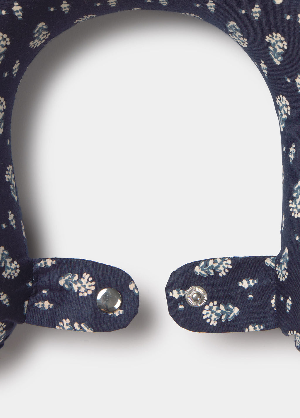 Indigo printed cervical cushion