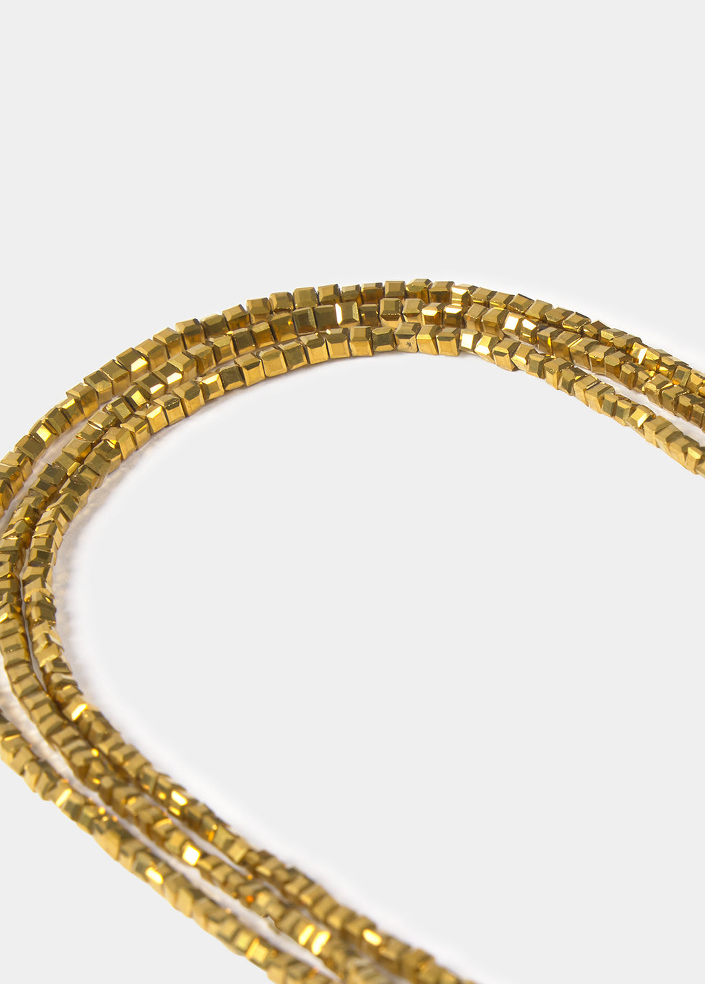 Beaded fringe necklace