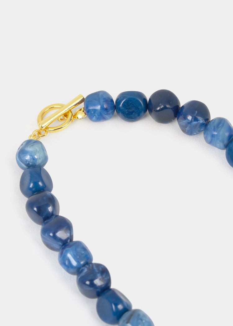 Collana con perle irregolari