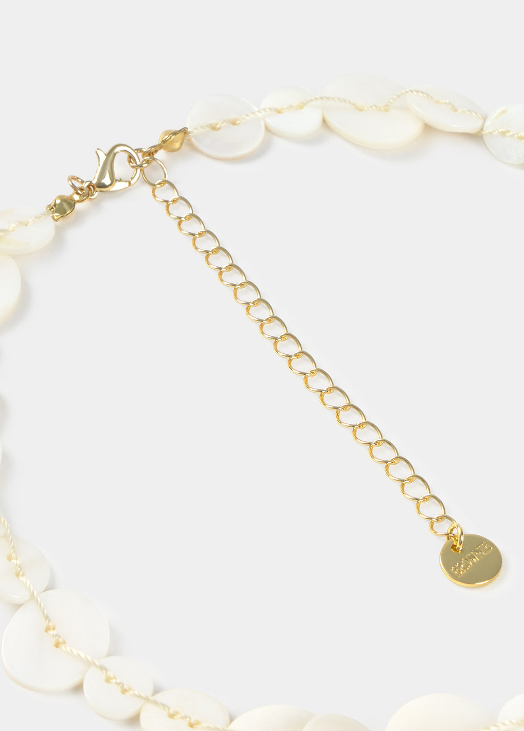 Collar botones nácar