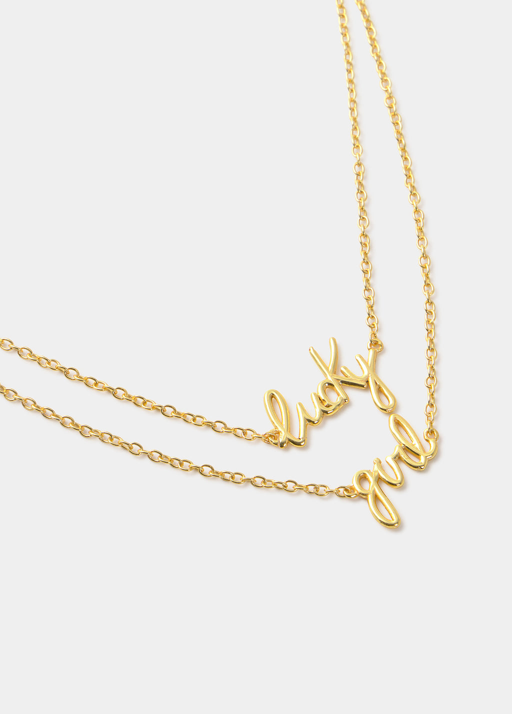 Ketting lucky girl