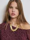 Large coin necklace
