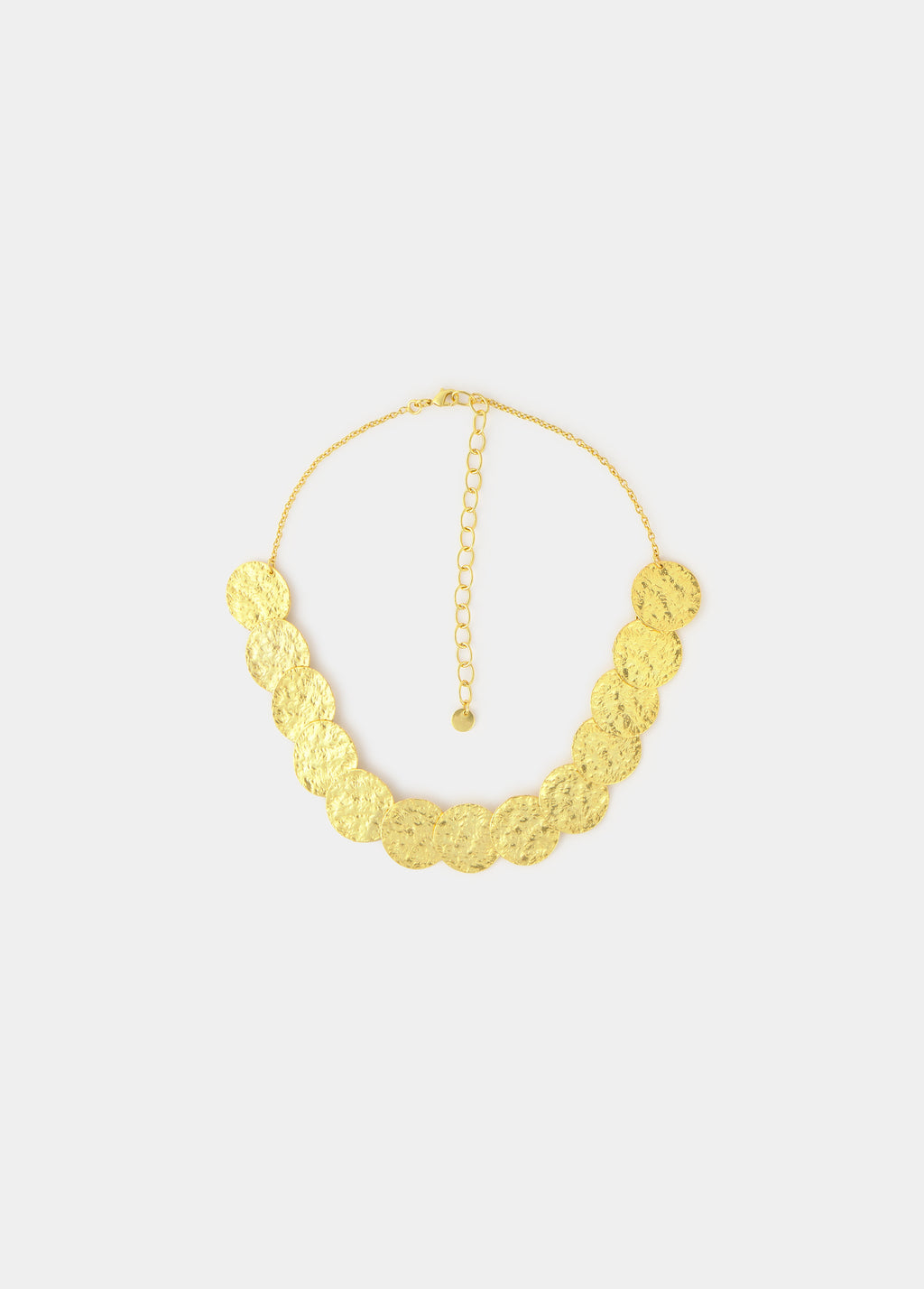 Large coin necklace