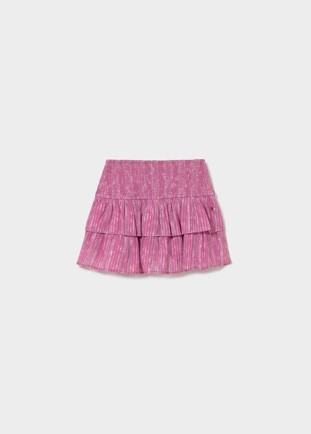 Falda corta rayas