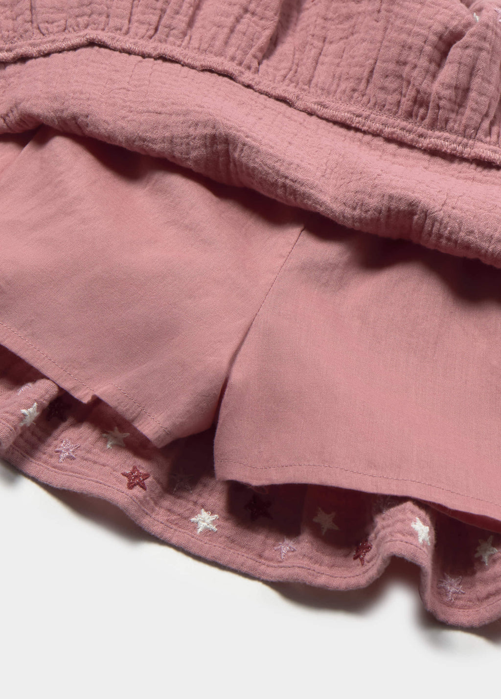 Double-layer skirt