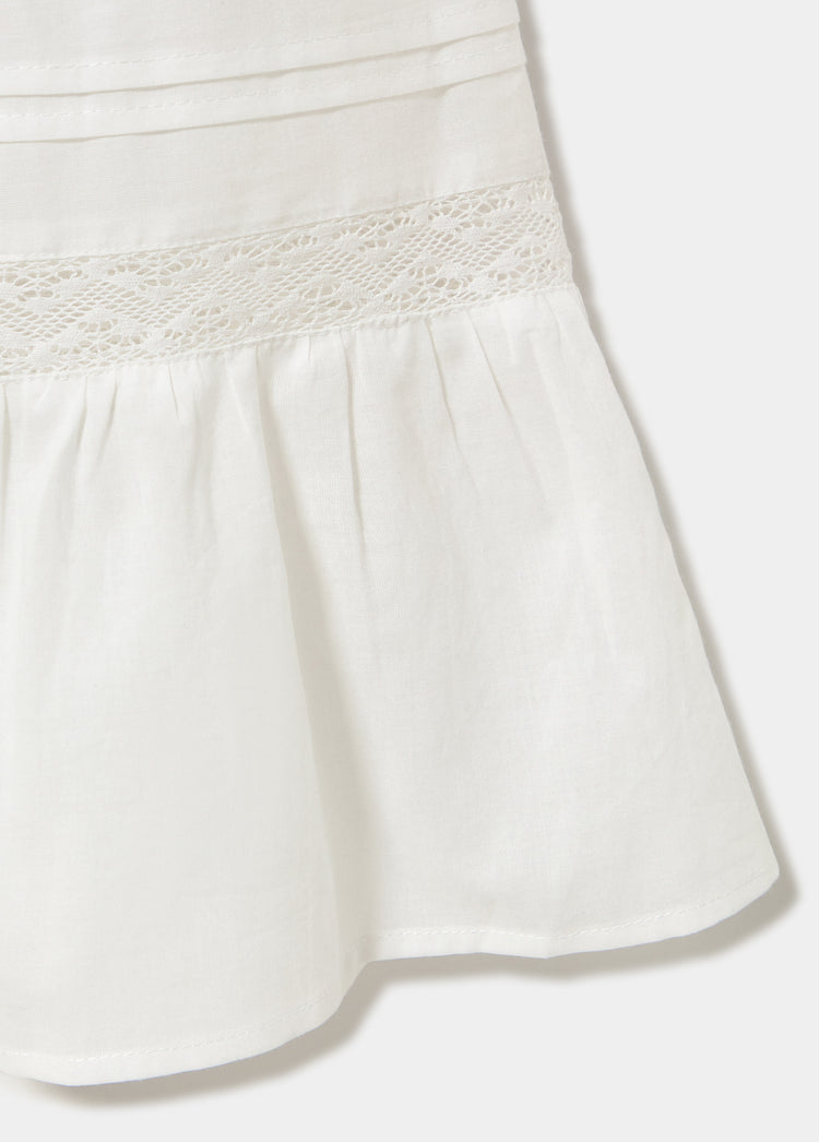 Falda larga smock