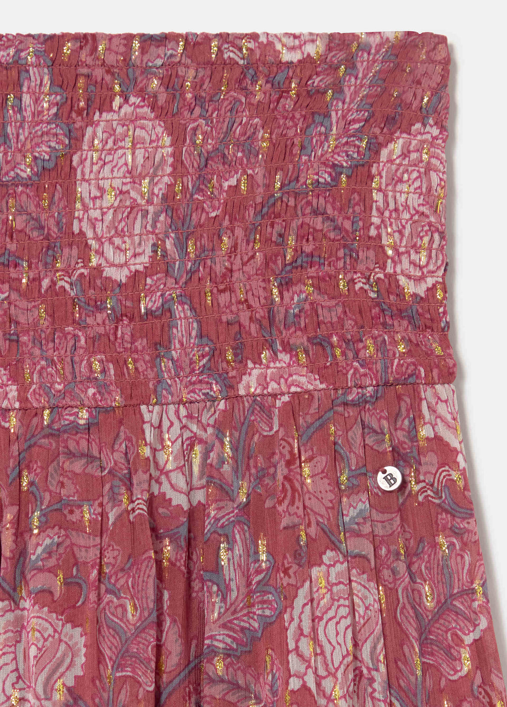 Falda larga smock