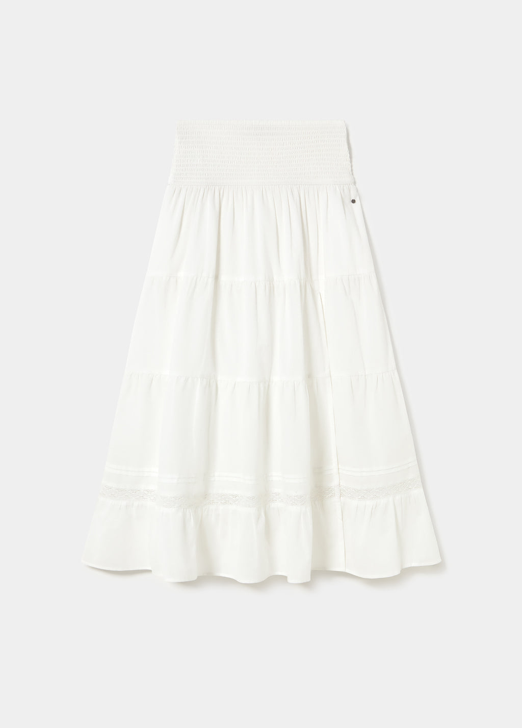 Falda larga smock