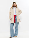 Halflange trenchcoat
