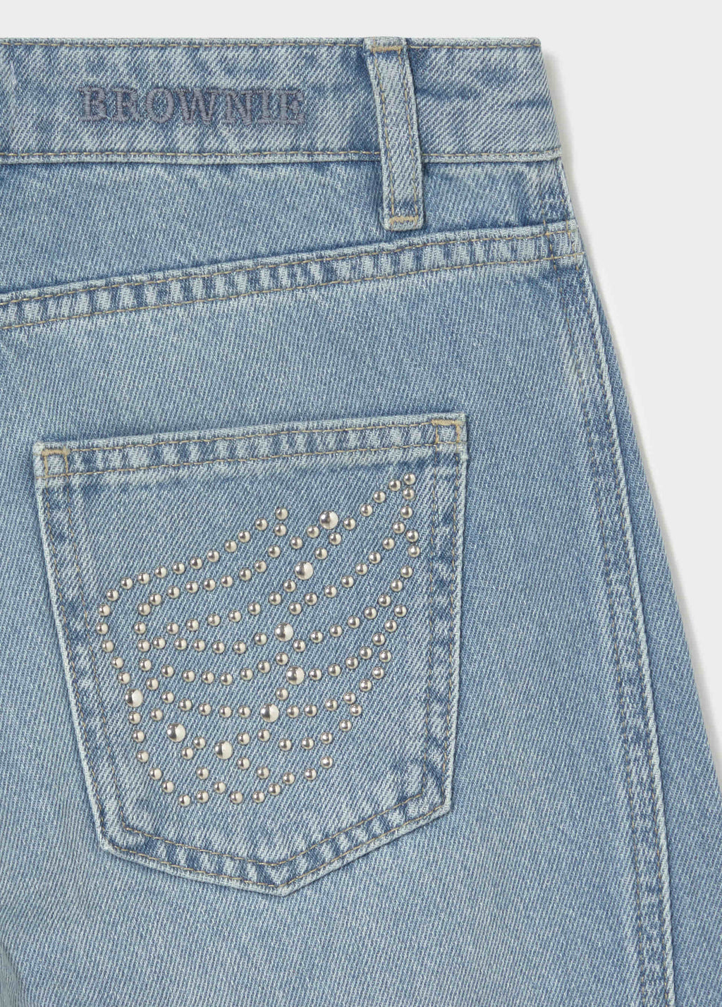 Culotte jeans with flared legs