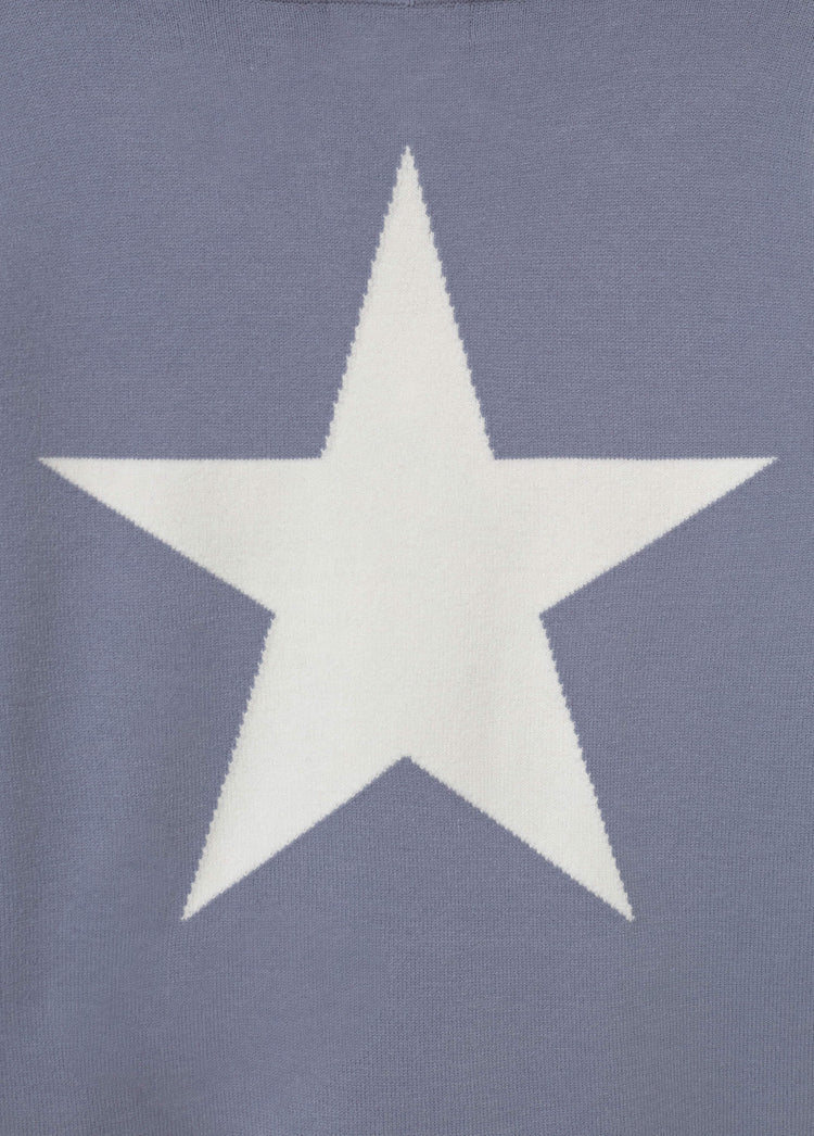 Camisola com capuz e estrela