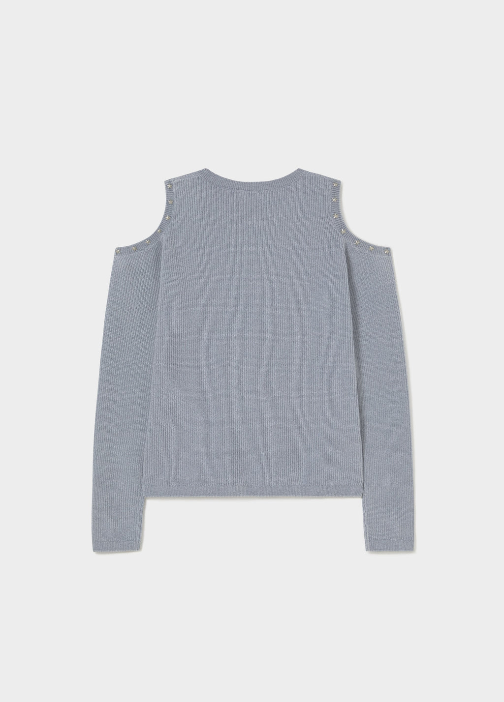 Chenille-Strickpullover mit Sternen