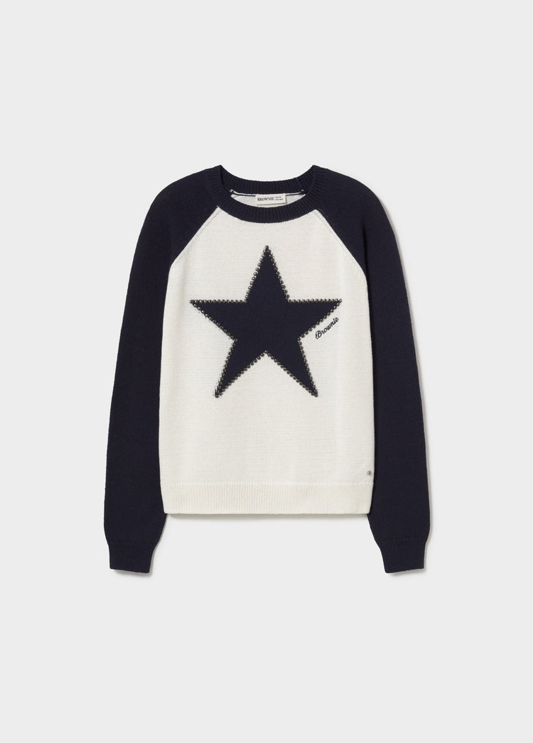 Star studded sweater