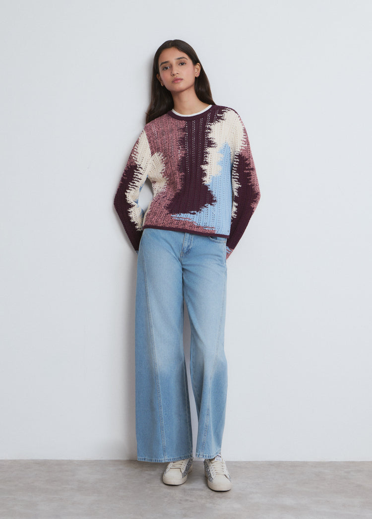 Jersey jacquard colores