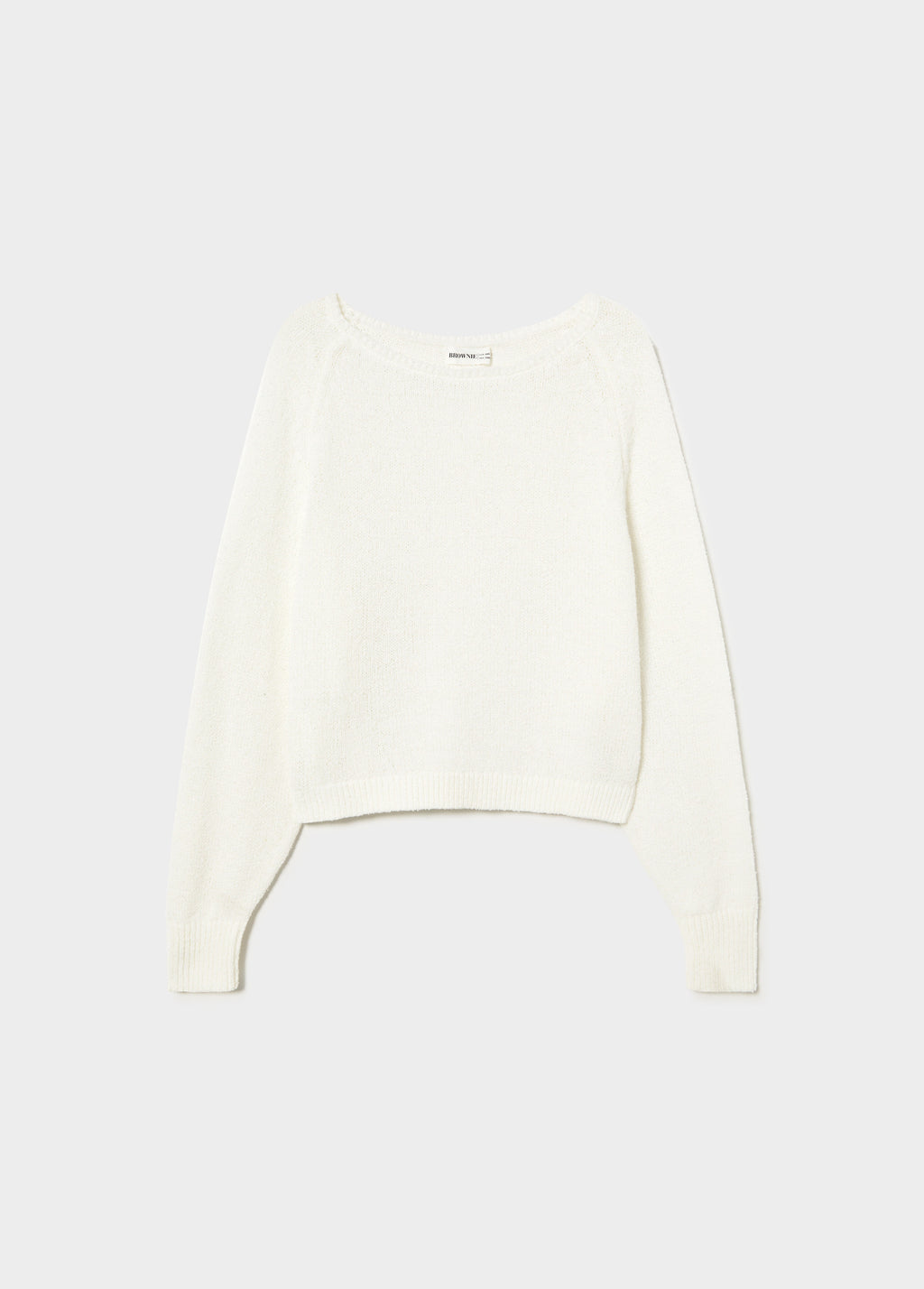 Slouchy trui met raglanmouwen